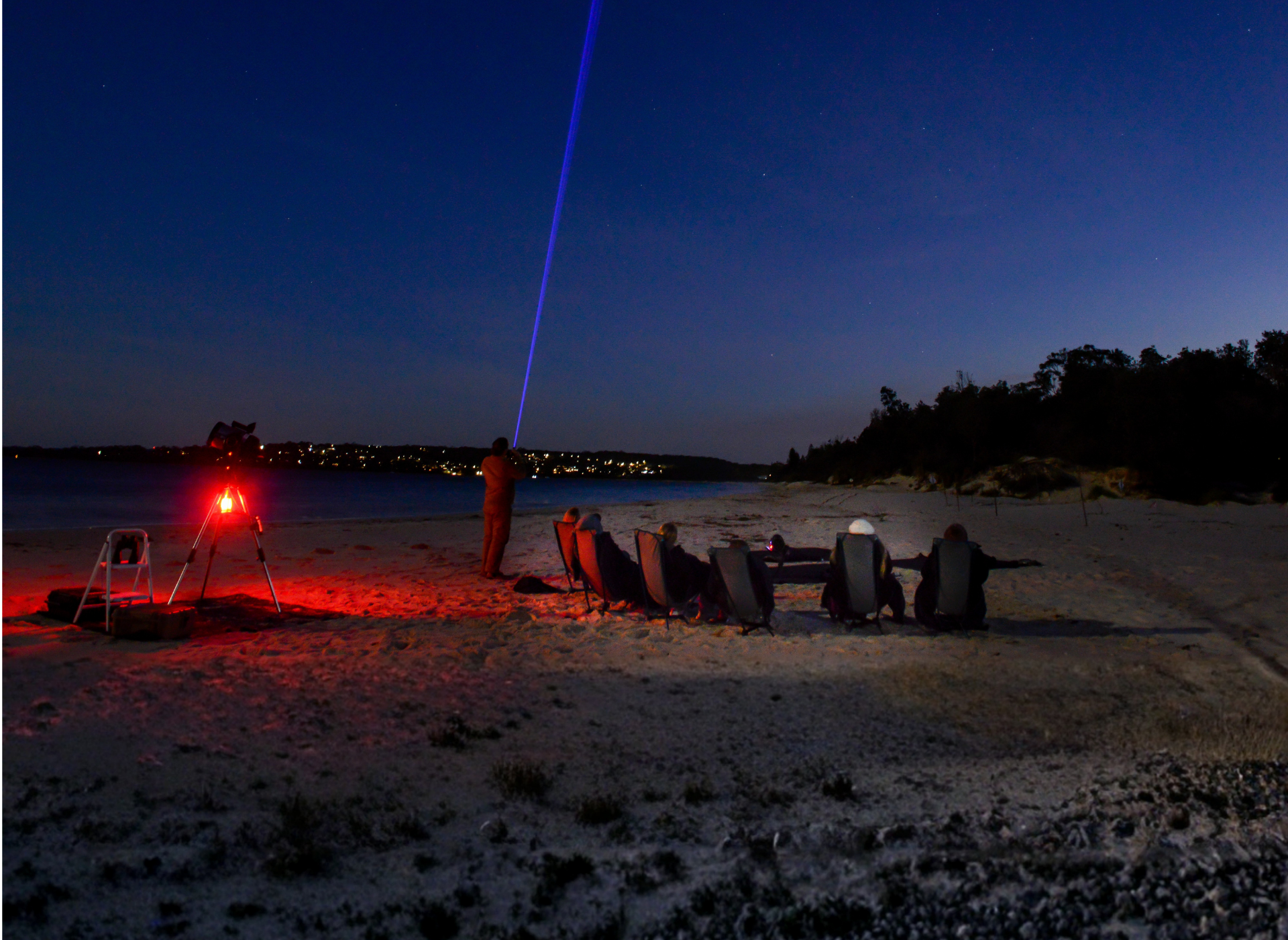 Jervis Bay Stargazing Experience on the Beach at Night